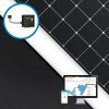Panneau solaire SunPower® Maxeon® 6 - AC | 415Wc, Full Black, avec micro onduleur Enphase IQ7 A intégré